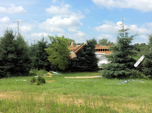 tornado damage