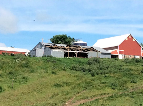 tornado damage