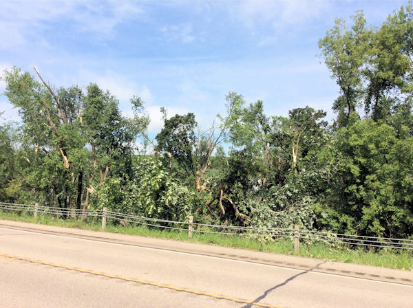 tornado damage