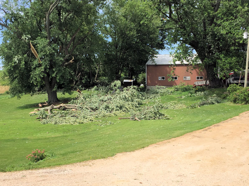 tornado damage