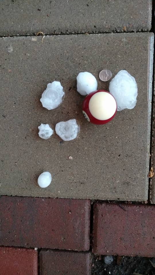 large hail