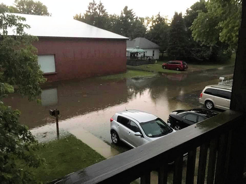 South side of Tomah, WI at approximately 5:45 a.m. on July 12th (Kathy J Mitchell)