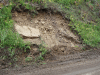 Mud slide in northeast Iowa