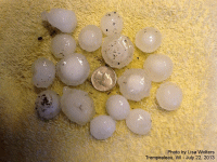 hail in trempealeau