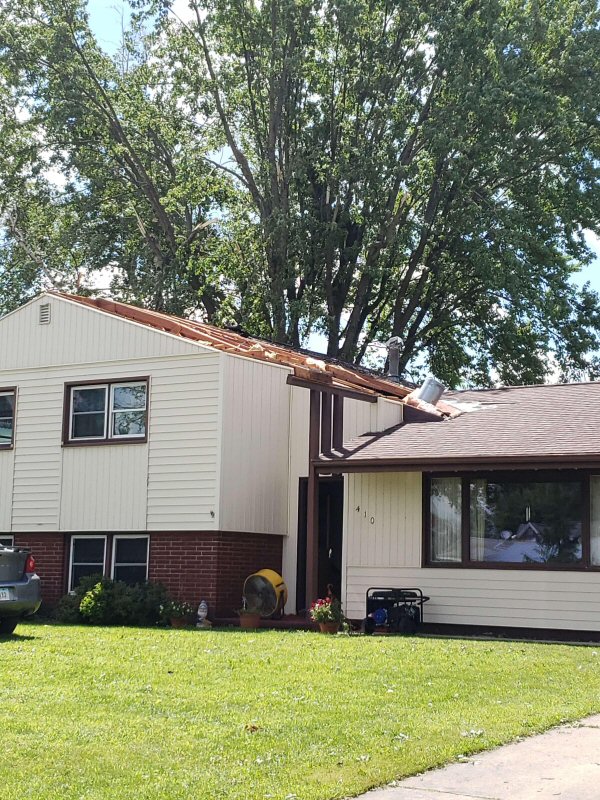 Roof damage