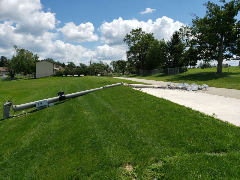 Storm damage