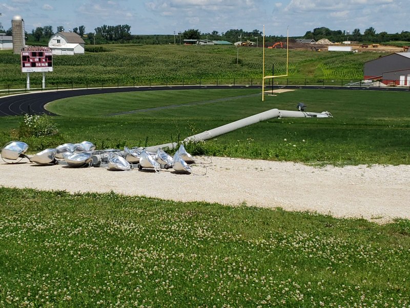 Storm damage