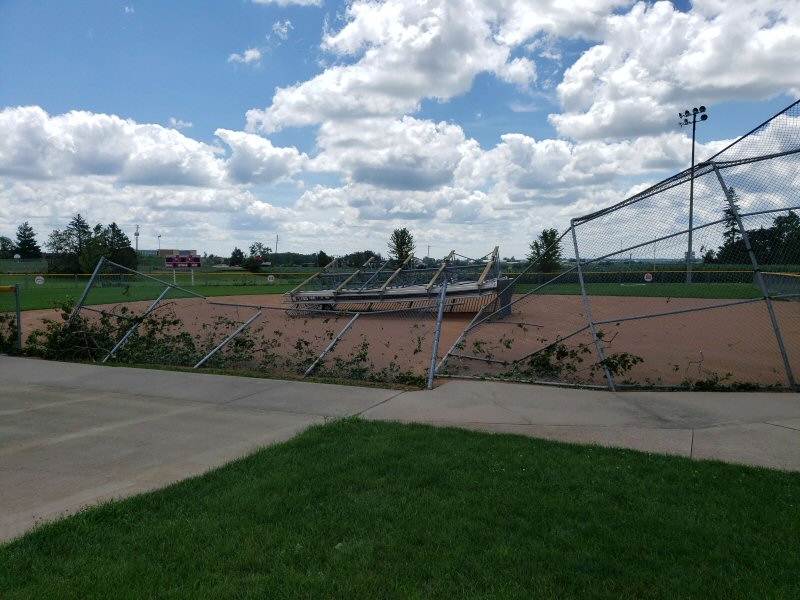 Storm damage