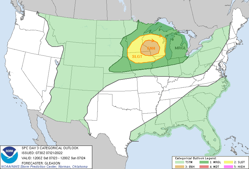 SPC Day 3 Categorical Outlook