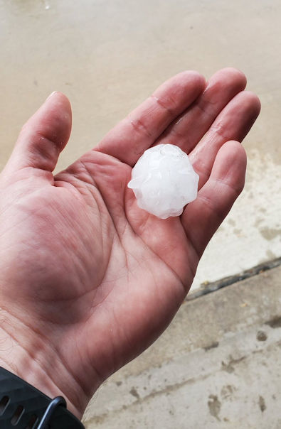 hail photo