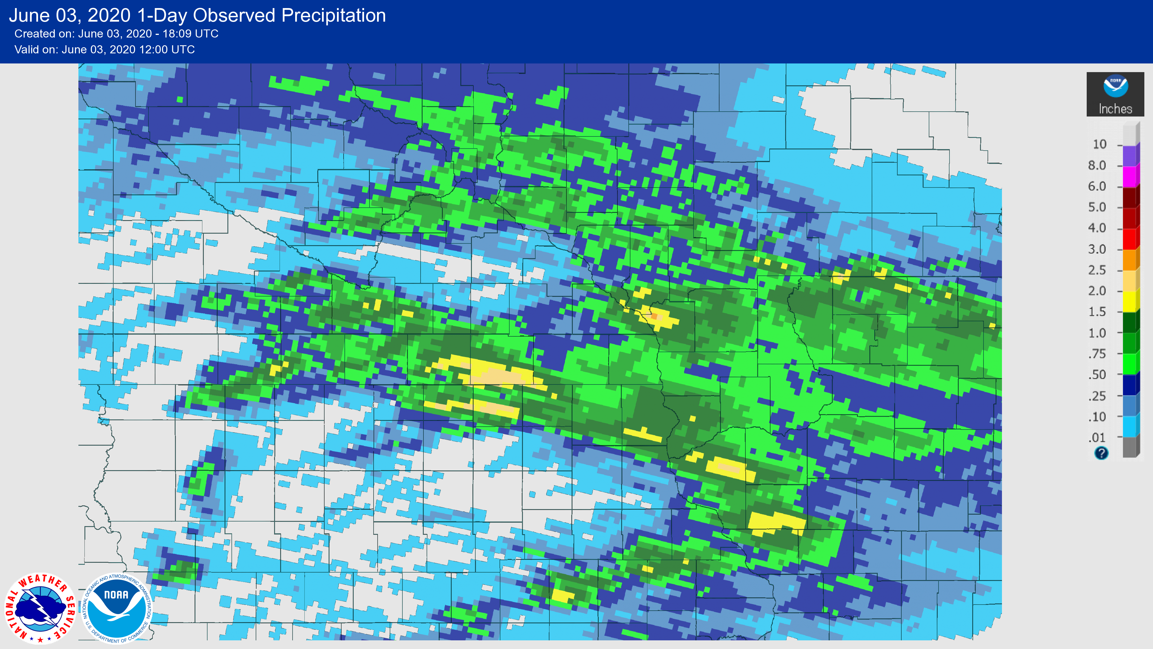 rainfall totals