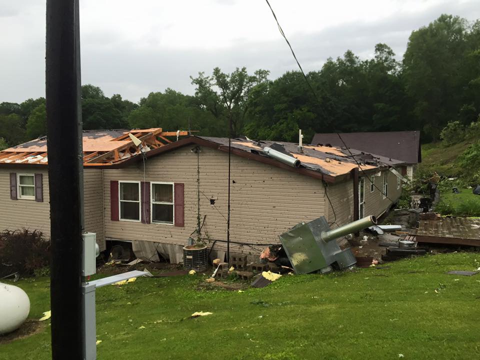 Damage in Clayton County