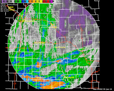 Radar Estimated Precipitation