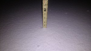 measuring snow image