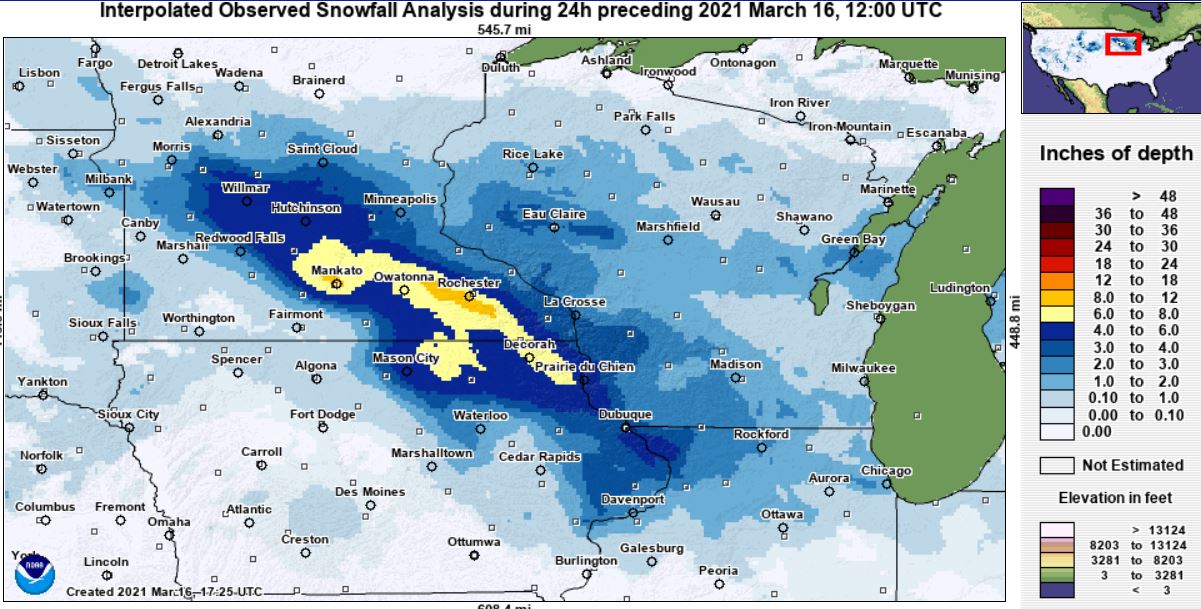 snowfall totals