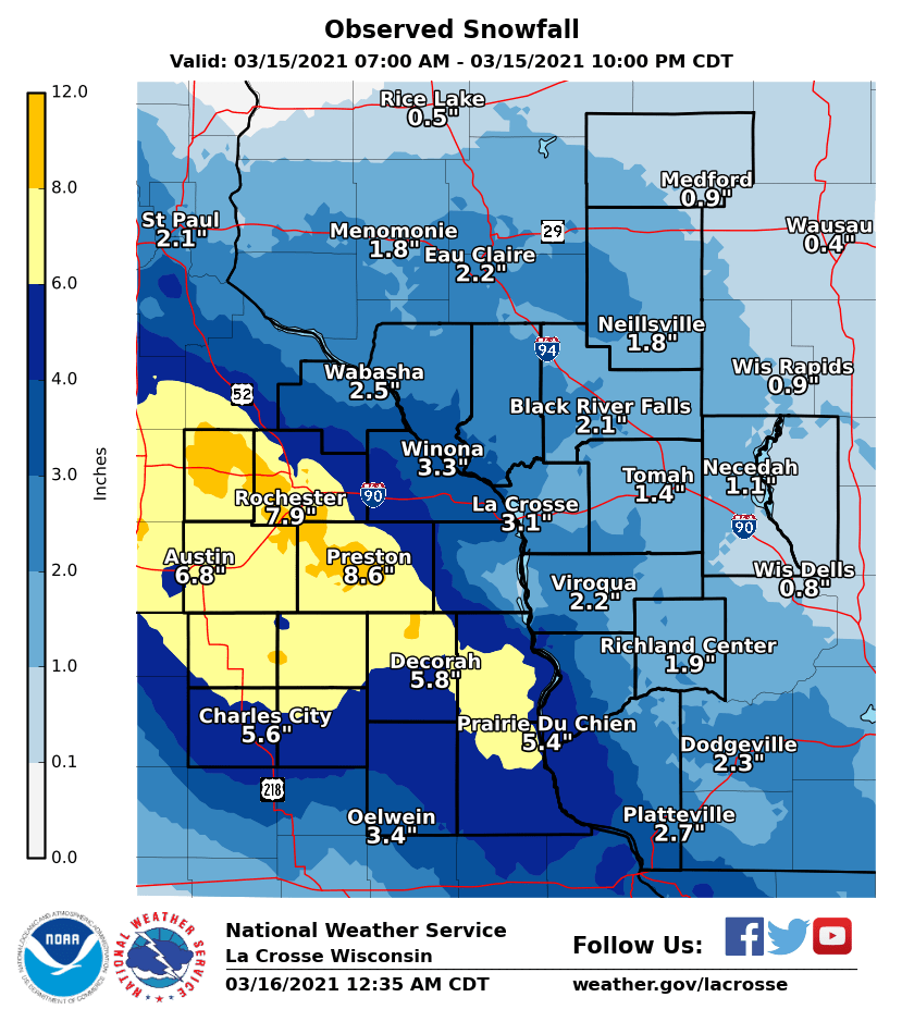 snowfall totals