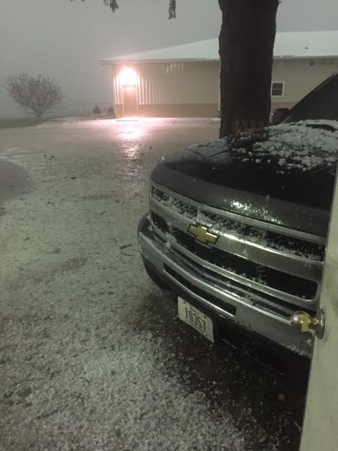 Nashua IA Hail