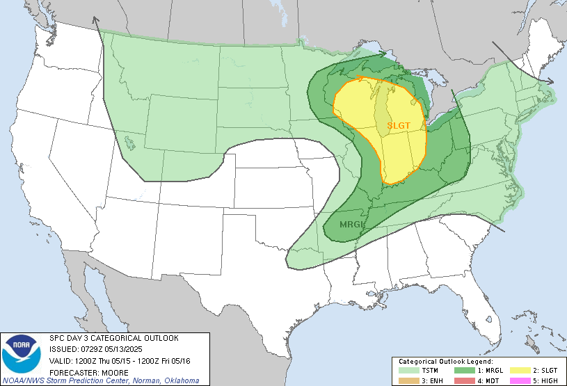 SPC Day 3 Categorical Outlook