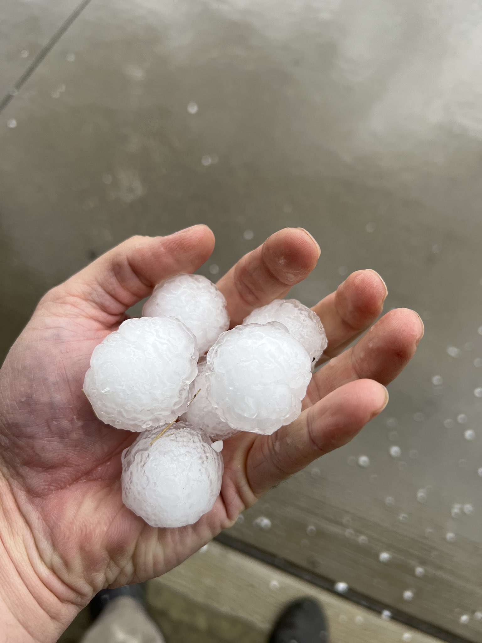 large hail photo