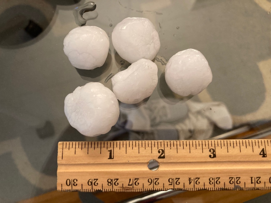 large hail photo