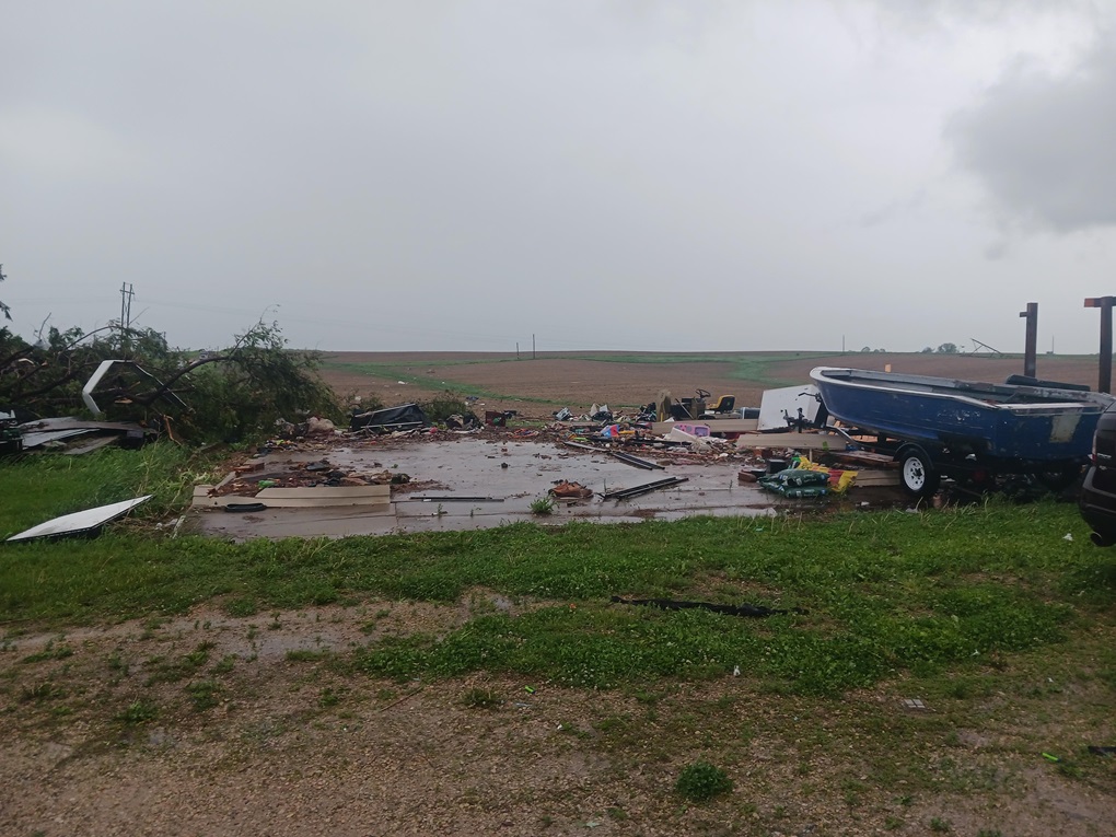 Damage photo