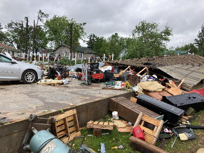 Damage photo