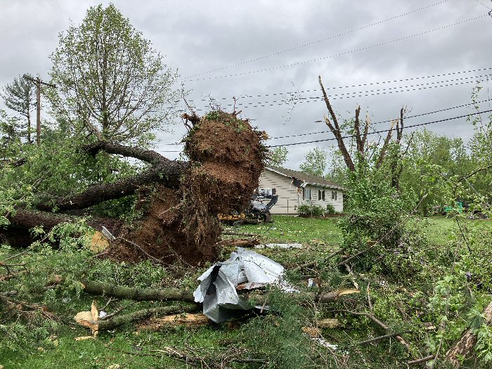 Damage photo