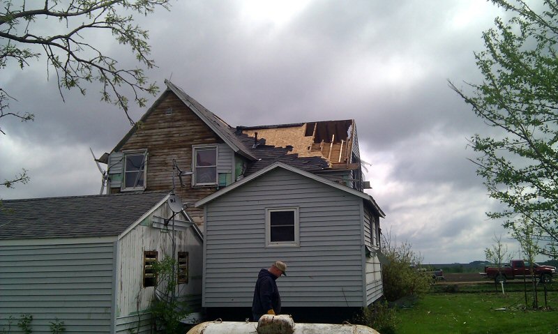 tornado damage