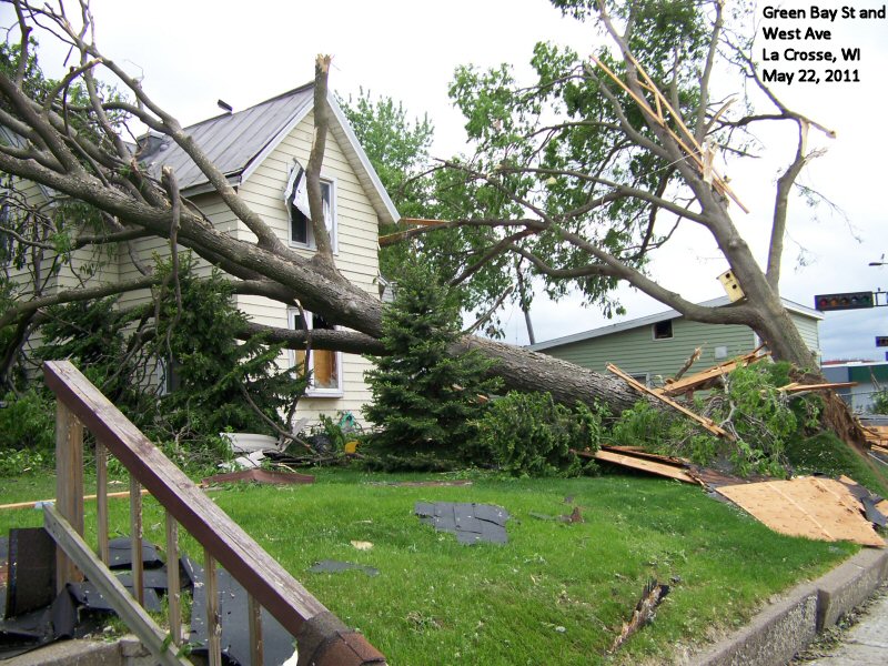 tornado damage