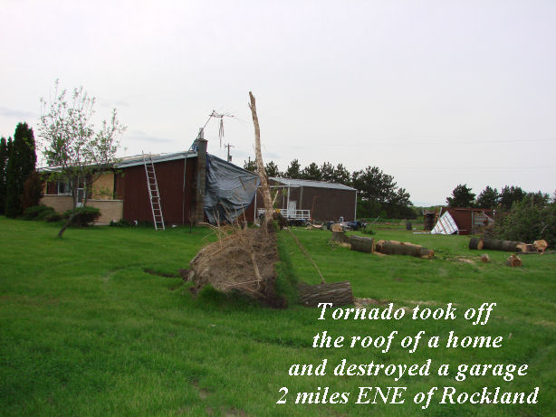 tornado damage