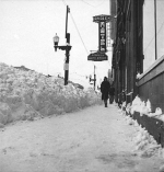 Aftermath of blizzard in Hibbing, MN Photographer: Al Heitman
