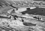 Clearing snow out of Memorial Stadium following blizzard. Source: Minneapolis Star Journal