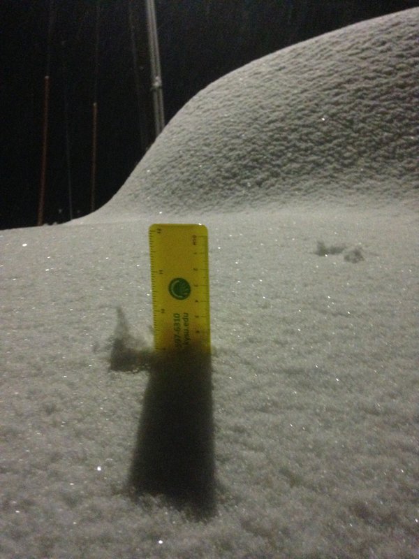 Snowfall Measurement 5NE Floyd IA