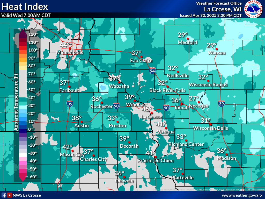 7 am heat index