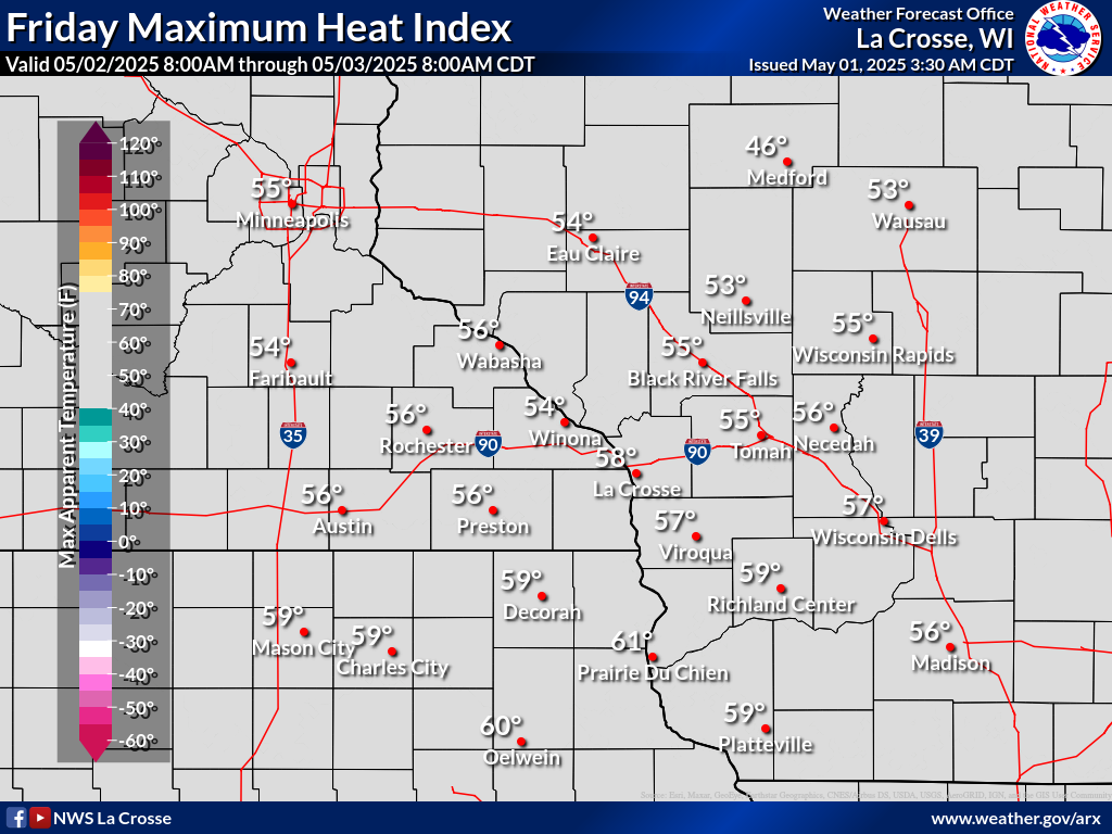 day 2 max heat index