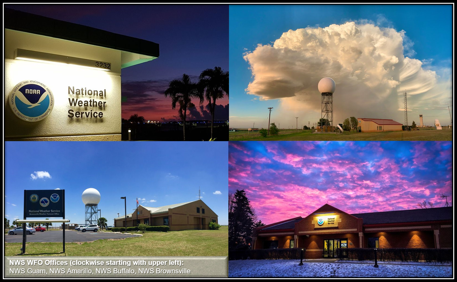 4 National Weather Service Forecast Offices
