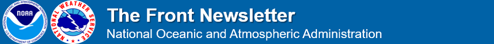 The Front Newsletter Header