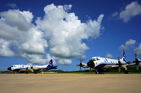 Two National Oceanic Atmospheric Administration Planes