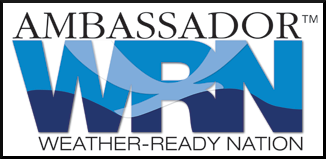This image/photo shows banner for Weather Ready Nation.