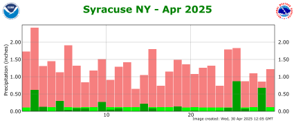 Syracuse, NY Precipitation