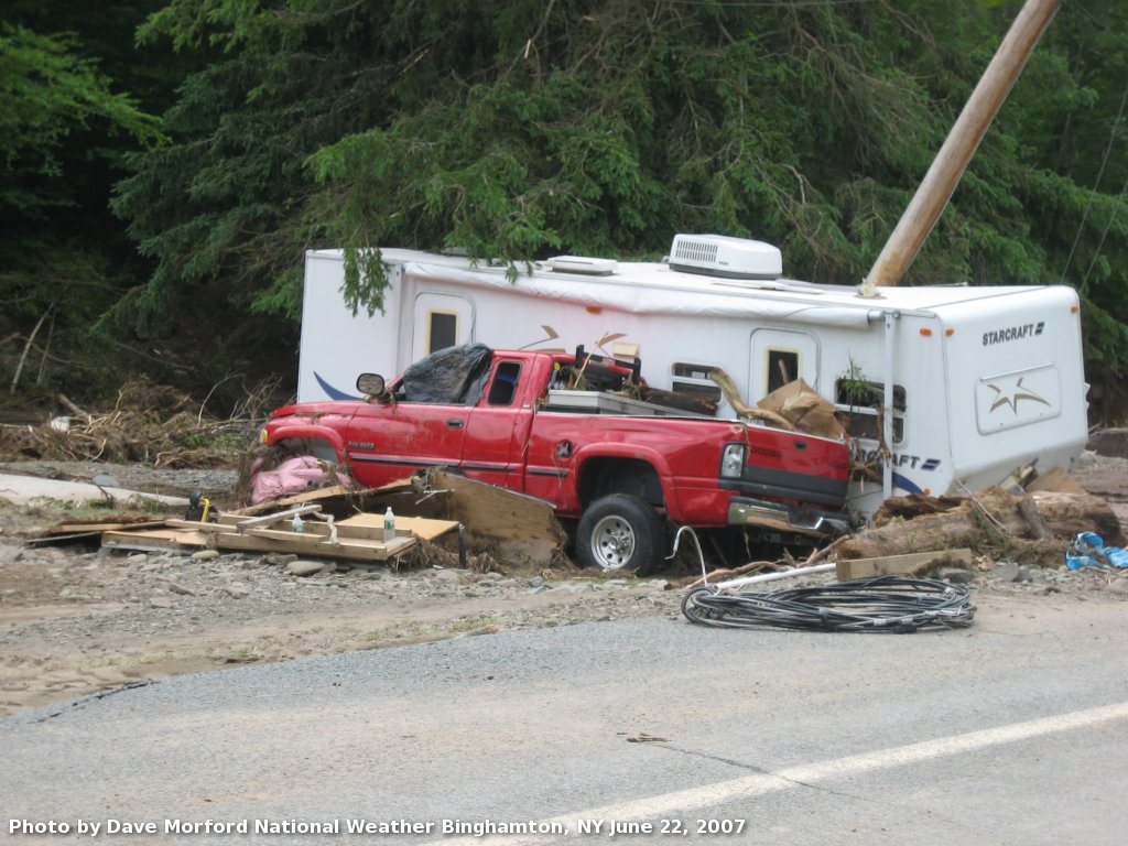 June 19, 2007 flash flood.