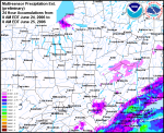 MPE from 8 AM EDT June 24 to 8 AM EDT June 25, 2006.