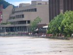 Chenango River near Holiday Inn in Binghamton, NY