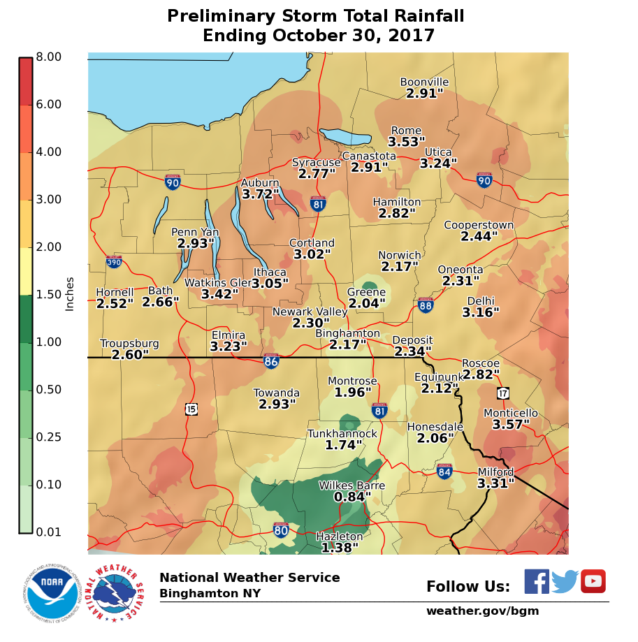 Rainfall Totals By Zip Code