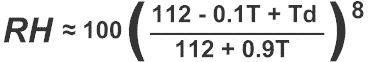 RH equation.