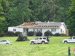 House damage in Reading, NY area.