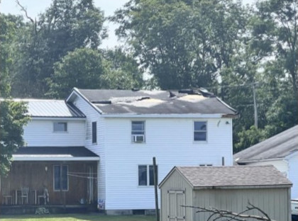 Roof damage
