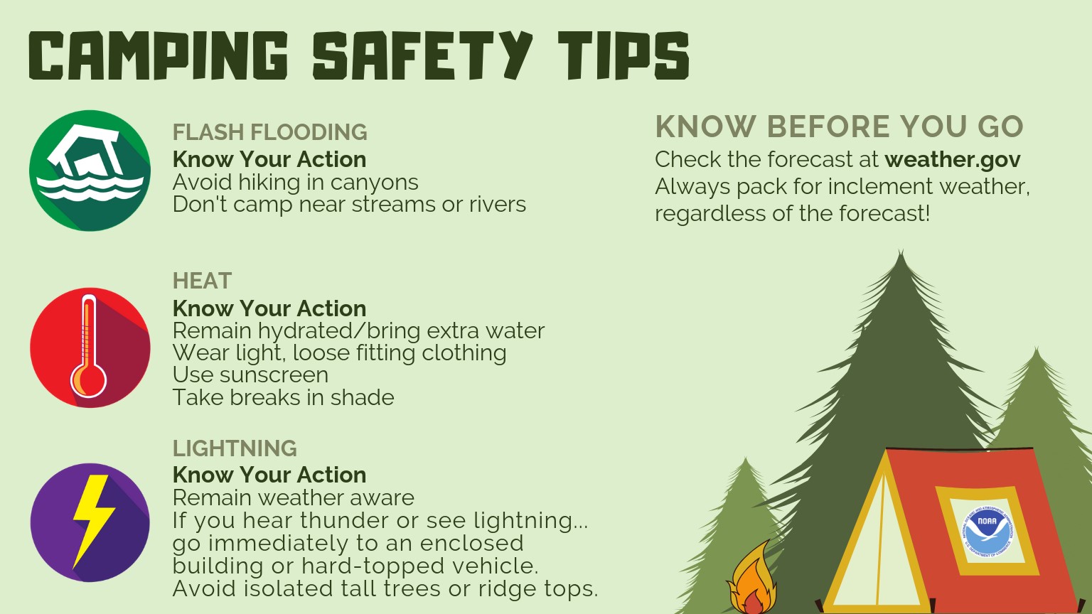 Camping Safety