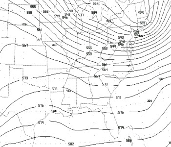 500 mb analysis at 00 UTC, March 15th.