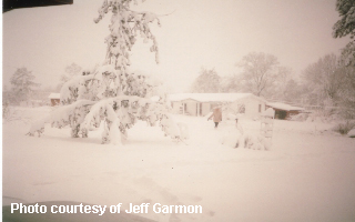 snowfall in Centre, AL